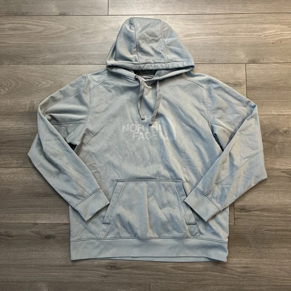 The North Face Mountain Athletics Mens L Pullover Sweatshirt Gray